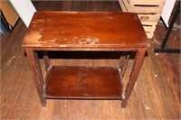 VINTAGE "PROJECT" TABLE - SOLID WOOD
