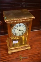 Seth Thomas Clock w/ Key Mercury Pendulum