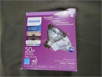 Philips3 pack 50W replacement