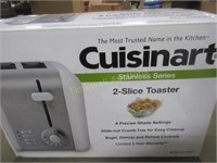Cuisinart Stainless Series 2 slice toaster