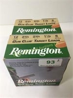 Remington 12 gauge Target Loads 47 rounds