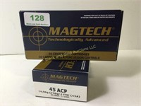 Magtech 45 ACP, 230 grain, 2-50rnd