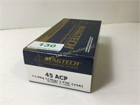 Magtech 45 ACP, 230 grain, 50 rnds