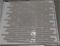 Shaw Mosaics Tile Linear Lunar sold by the piece