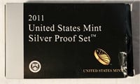 2011 U.S. mint silver proof set San Francisco