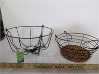 Hanging Wire Basket & Fruit Basket