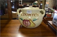Cookie Jar w/Lid Repaired