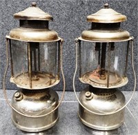 Two Vintage Coleman Lanterns