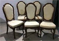 5 Velvet  Dining Chairs R10A