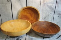 Lot of Nice Wooden Bowls