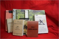 Large Lot of Military Army Training Manuals