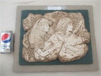 Reproduction d'un bas relief Égyptien