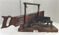 Antique Hand-powered Miter Saw