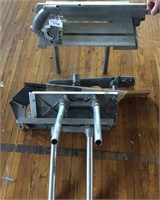 ShopSmith Mark V Table Saw Set-up w/ Bed Extenders