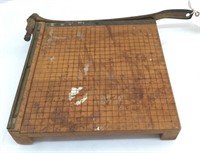 Antique Manual Paper Cutter