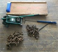 5 pcs. Vintage Mechanic's Tools - Creeper ++