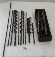 Large Lot & Variety of Antique Drill Bits