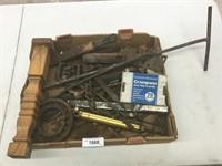 Box Lot of Antique & Vintage Tools
