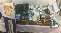 Large Lot of Various Types of Light Bulbs