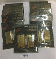 11 pcs. Solid Brass Hinge Kits