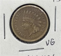 1860 INDIAN HEAD PENNY