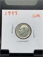 1947 ROOSEVELT SILVER DIME