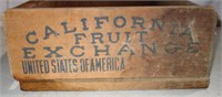 California Fruit Exchange Advertising Crate