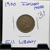1900 INDIAN HEAD PENNY