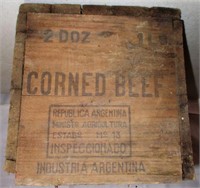 RPM Co Corned Beef Advertising Box