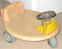 MARX Round Plastic Ride-On Toy