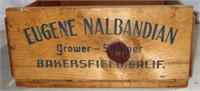 Eugene Bakersfield, CA Advertising Crate