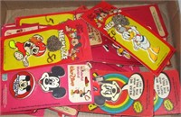 Box Lot of Vintage NOS Disney Items