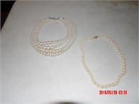 2 PEARL NECKLACE