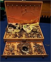 Jewelry Box full of Costume Jewelry