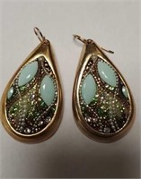Pair Designer Earrings with Stones