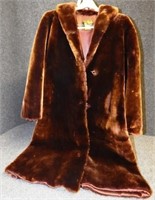 Ladies Clipped Beaver Fur Coat