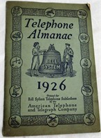1926 AT&T Bell System Telephone Almanac