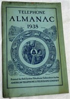 1938 AT&T Bell System Telephone Almanac