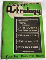 1937 Wynn's Astrology Magazine