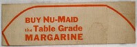 Vintage Nu-Maid Margarine NOS Grocer's Hat