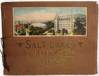 Salt Lake City City of Saints 1900's Souvenir Book