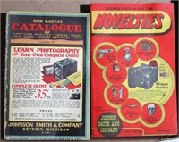 Lot of 2 Johnson Smith Novelty Catalogs 1936/1950
