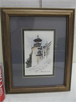 B100 Lighthouse print, Ben Richmond