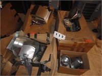 (4) BOXES OF ASSORTED DUCTING/SHEET METAL