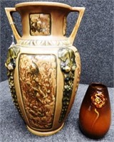 Roseville Vase & Weller Art Nouveau Vase AS-IS