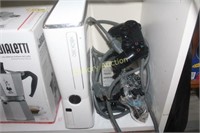 XBOX 360 GAME CONSOLE - CONTROLLERS - CORDS