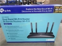 TP-LINK dual band Wi-Fi 6 router