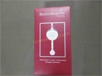 Reed & Barton silverplate ornament - 2016