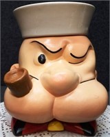 1980 Popeye The Sailor Man Cookie Jar
