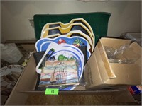 PLASTIC PLACEMATS, LIGHTHOUSE MAIL HOLDER &>>>